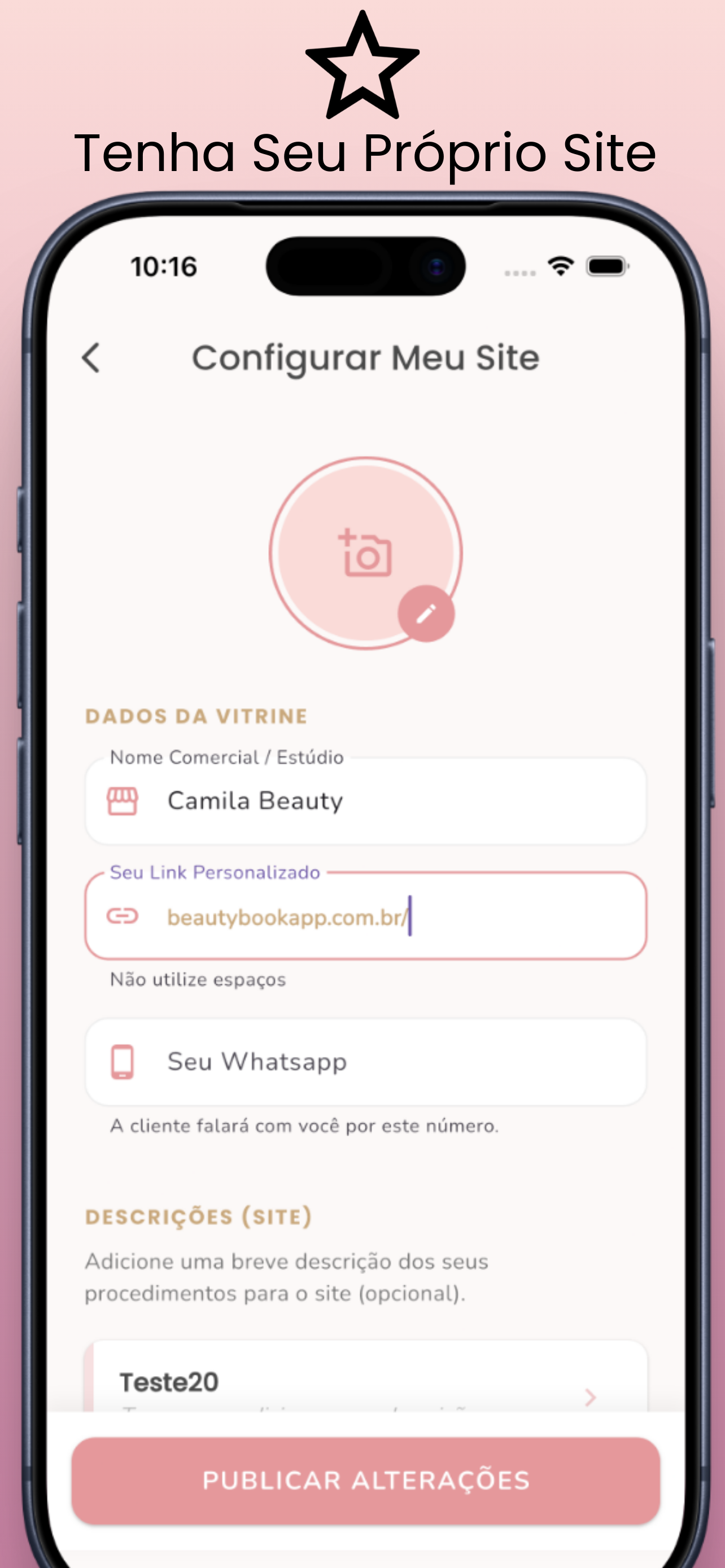Tela Financeiro